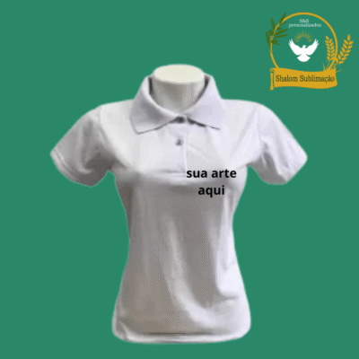 Polo Feminina (Baby look) personalizada