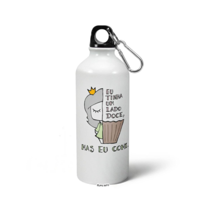 Squeeze de aluminio com mosquetão Personalizado