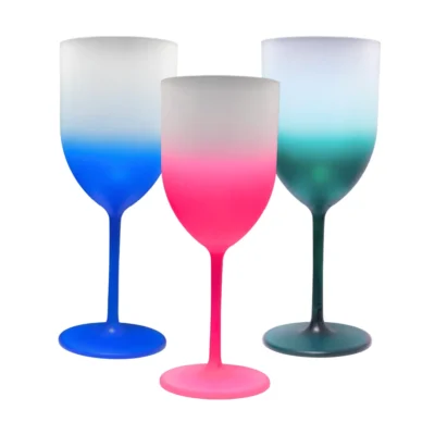 Taça de vinho degradê personalizada