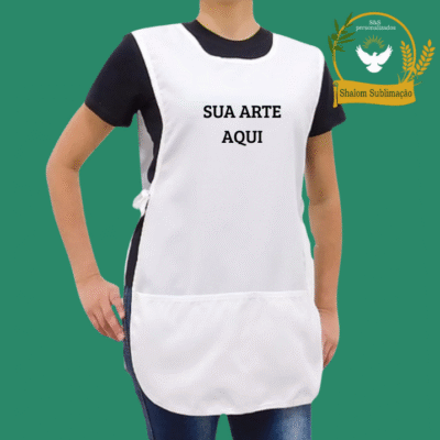 Avental Bata Personalizado em Poliéster