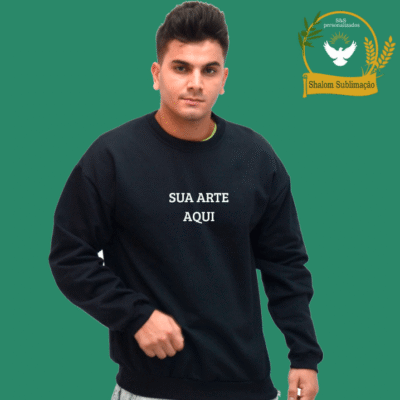Blusa de Moletom Careca Personalizada