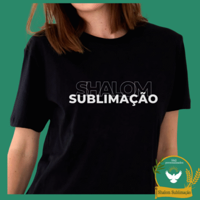 Camiseta Colorida de Poliéster Personalizada