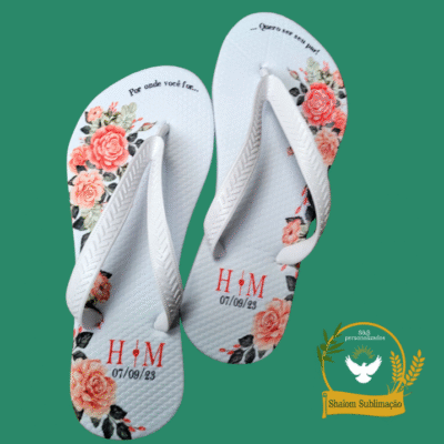 Chinelo Personalizado – Conforto e Estilo com a Sua Cara!